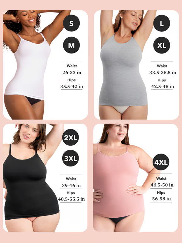 💕2025 Vente Chaude Toute La Journée Mise En Forme Confort Stretch Camisole