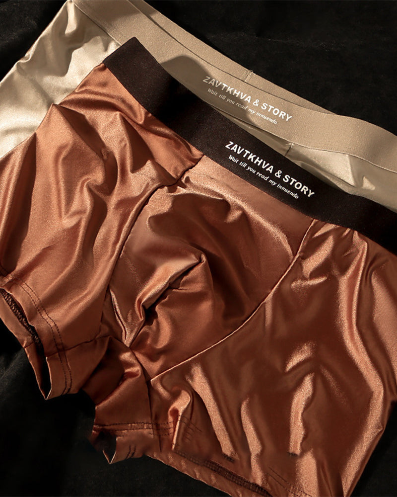 Luxe Soie Glacée Boxer Homme