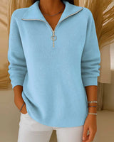 Pull Tendance À Demi-Zip
