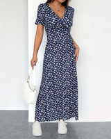 Robe Sexy Élégante Imprimée
