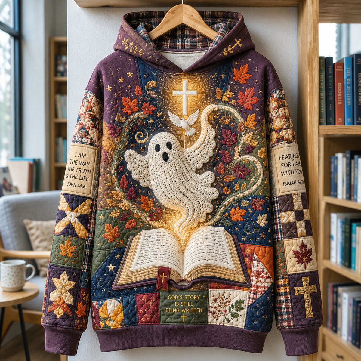 Sweat à capuche unisexe – Fantôme spirituel
