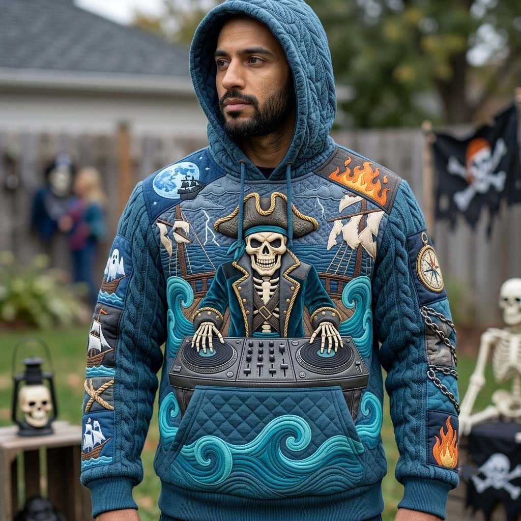 Sweat à capuche unisexe – Légendes de la mer hantée