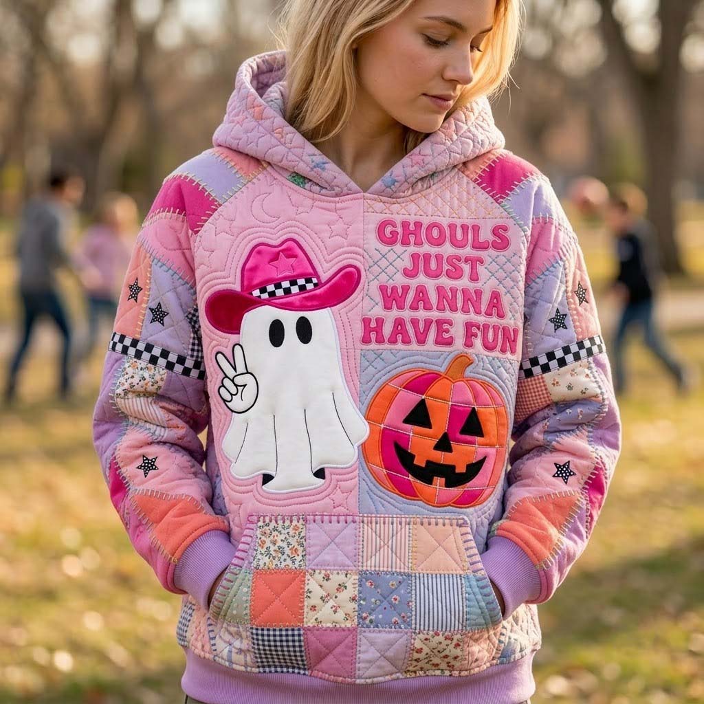 Sweat à capuche unisexe – Motif rose amusant