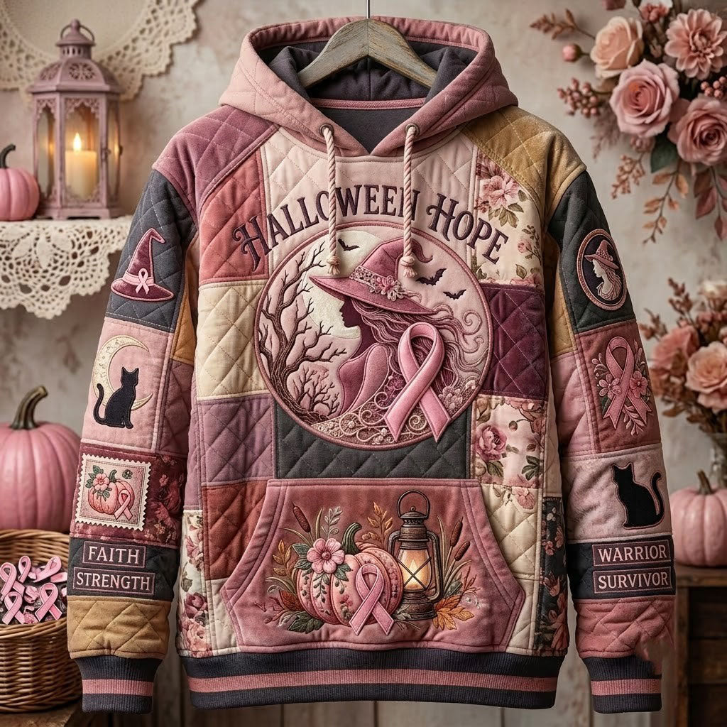 Sweat à capuche unisexe – Magie d’octobre rose