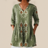 Blair - Blouse longue imprimée