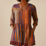 Elowen - Blouse longue imprimée