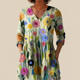 Remi - Blouse longue imprimée