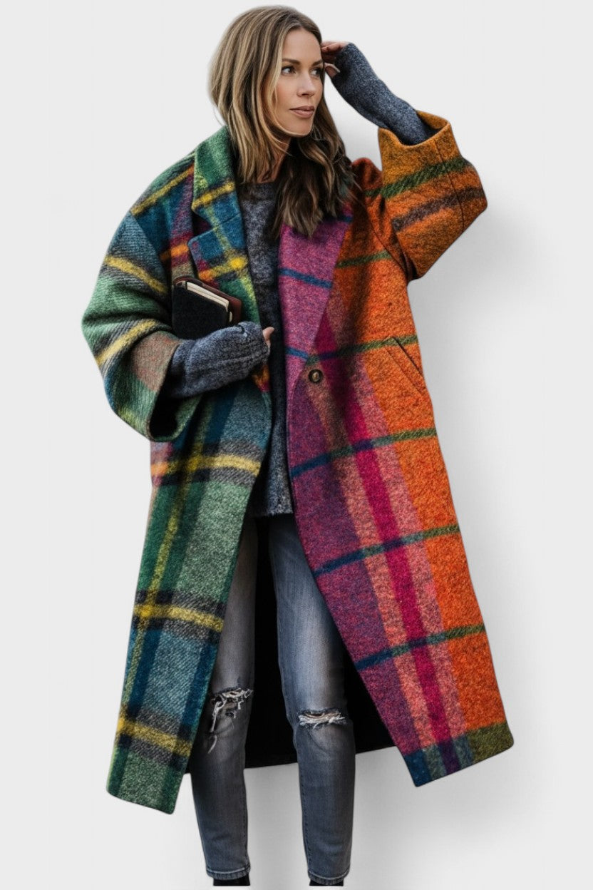 Katrine – veste ample, multicolore