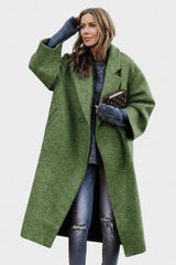 Katrine – veste ample, vert