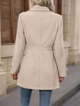 Trench femme élégant à ceinture ajustable