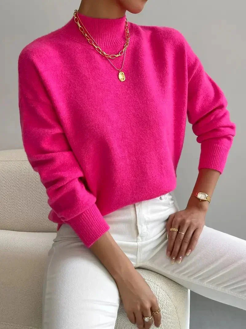 Élise – Pull à col rond femme