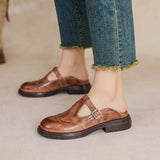 Odette - Chaussures Mary Jane femme à bride ajustable