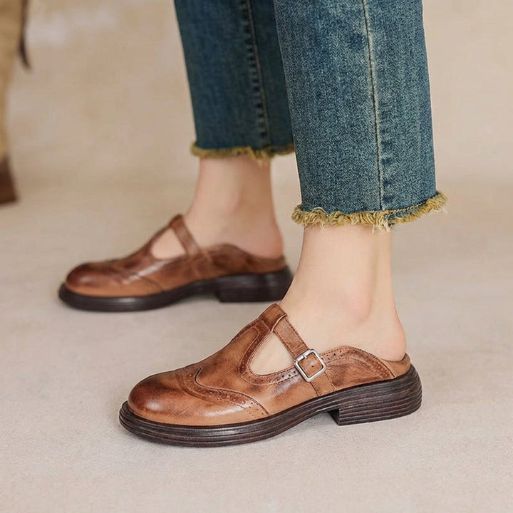Odette - Chaussures Mary Jane femme à bride ajustable