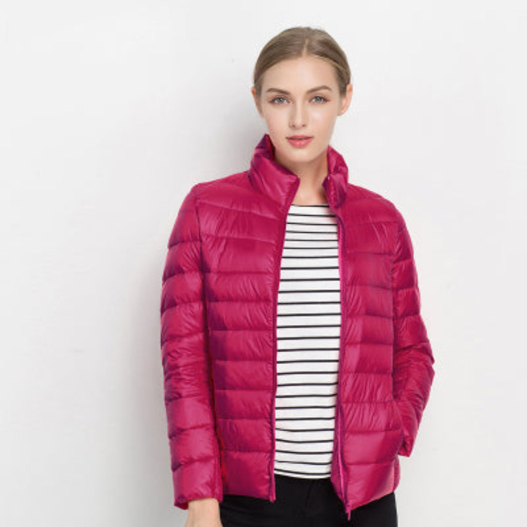 Ines | Veste matelassée à manches longues et doublure chaude pour femme