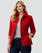 Veste matelassée légère femme à boutons – Mi-saison
