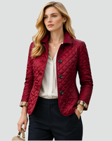 Veste matelassée légère femme à boutons – Mi-saison