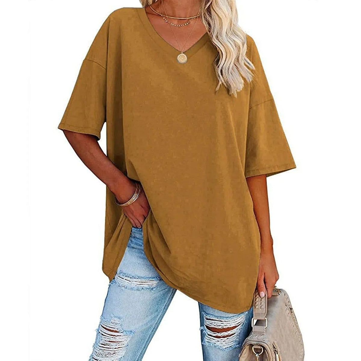 Gisele - T-shirt Élégant en Coton